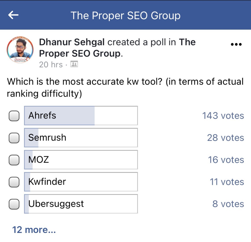 Screenshot von The Proper SEO Group