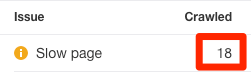 slow pages site audit