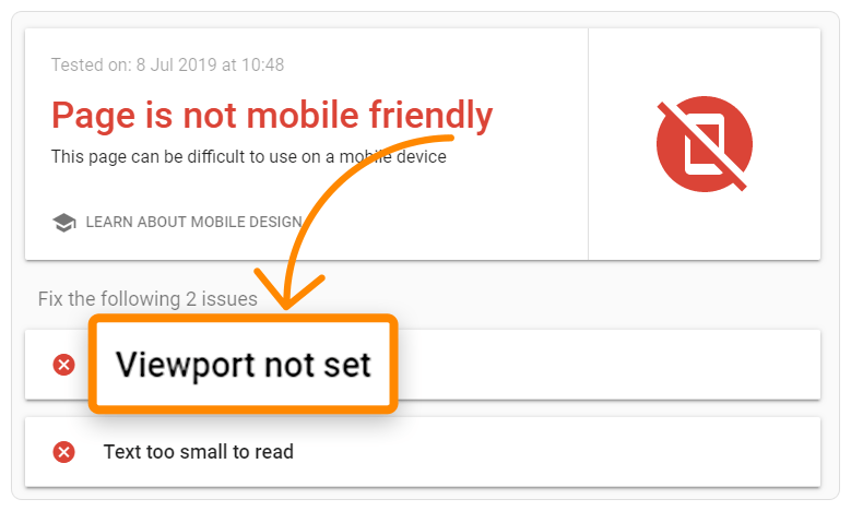 16 mobile friendly viewport 1